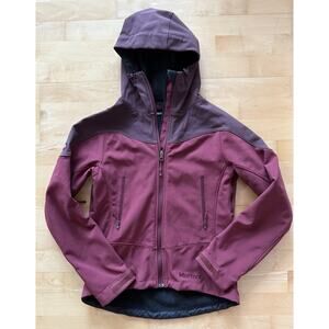 Marmot Women's Burgundy Red/Pink Full Zip Jacket Small